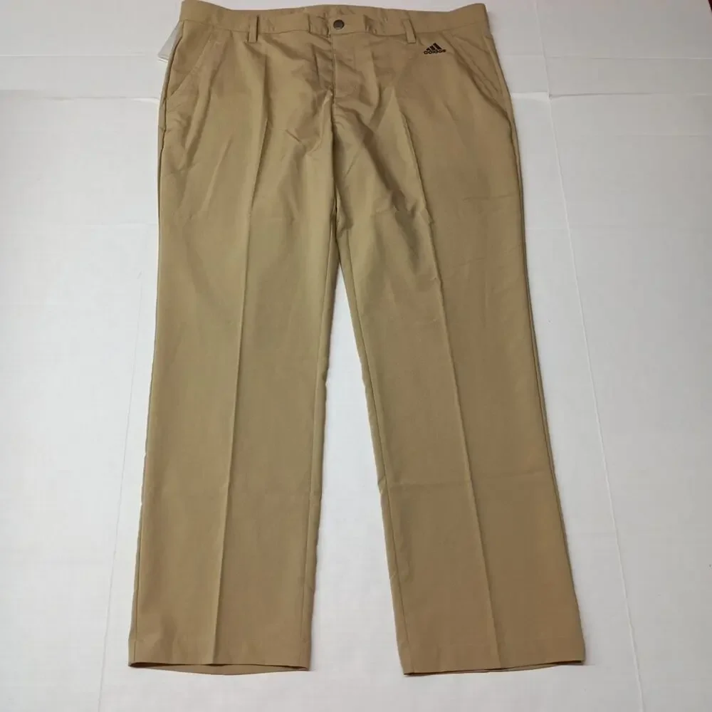 Adidas Golf Primegreen Lightweight‎ Pants Beige Men’s Size 40x30 HG8842 $70